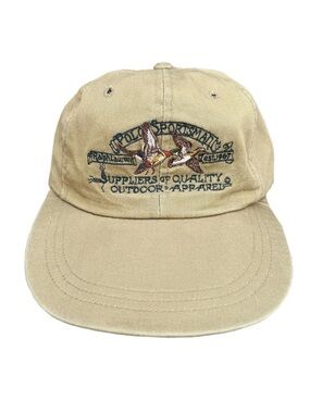 Vintage Polo Sportsman Tan Fitted Hat (Size M)